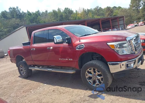 2017 Nissan Titan Xd Sl/Pro-4X/Plat Reserve из США, поврежденный, VIN 1N6BA1F47HN522884